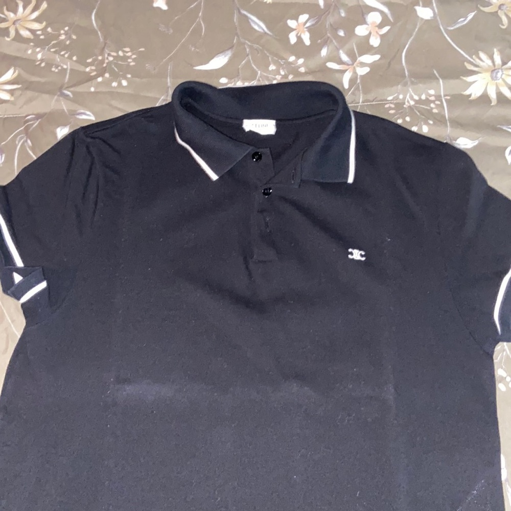 Men’s like new Celine polo.
